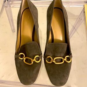 New Ann Taylor gray suede
